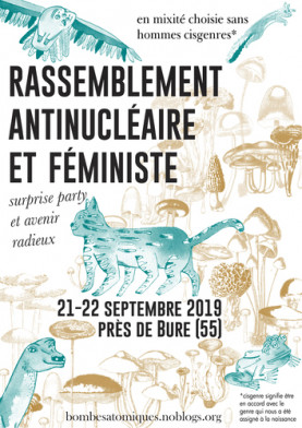 Weekend antinucléaire et féministe 21-22 septembre : 