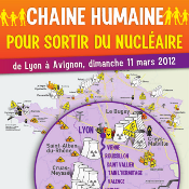 Une chaîne humaine pour sortir du nucléaire